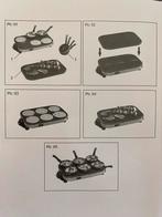 5 in 1 wok en fondue set nieuw, Ophalen, Zo goed als nieuw