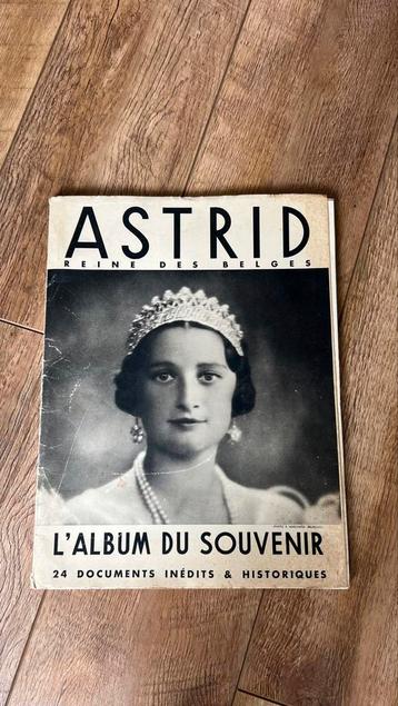 L’ Album de souvenir Astrid Reine des Belges beschikbaar voor biedingen