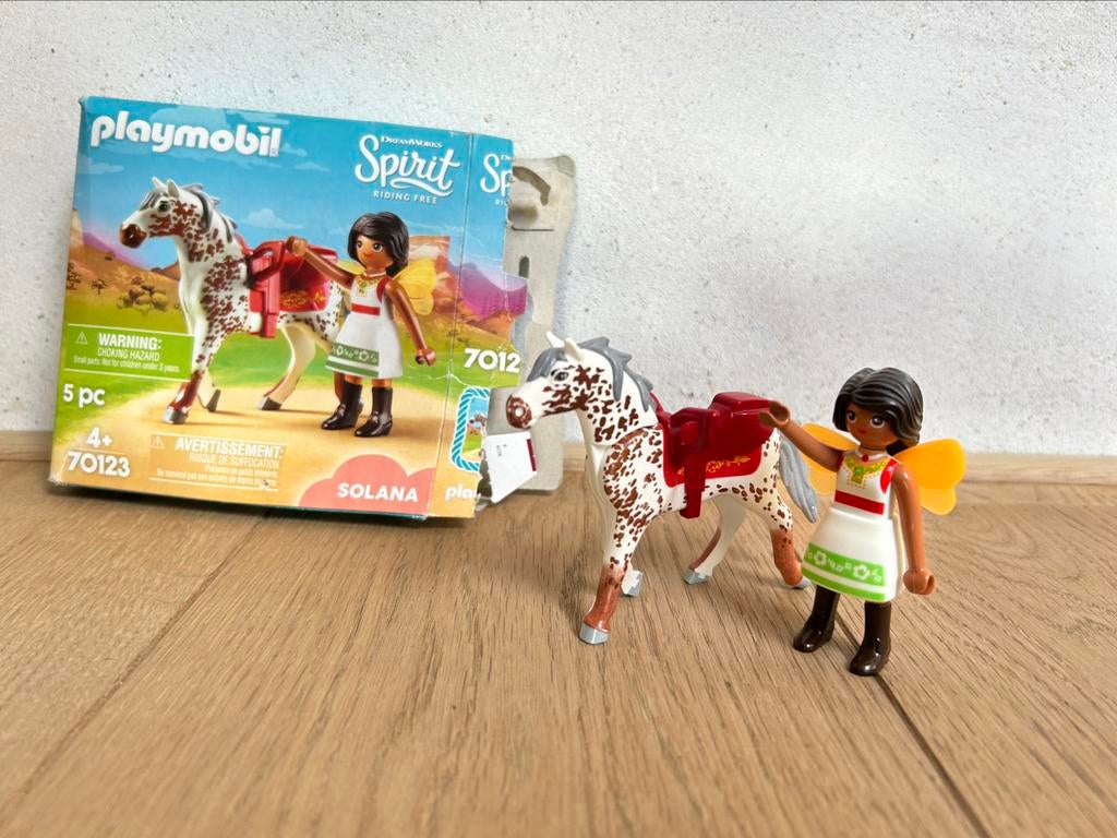 Playmobil - spirit - 70123 - Solana met paard, Ophalen, Zo goed als nieuw