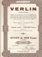 Verlin - Machelen, Action, Enlèvement ou Envoi, 1950 à 1970
