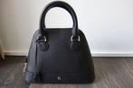 Sac cuir noir "AIGNER" Envoi compris, Handtassen en Accessoires, Tassen | Damestassen, Verzenden, Zo goed als nieuw, Zwart