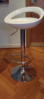 set 2 moderne barkrukken, Ophalen, Gebruikt, 60 tot 90 cm, In hoogte verstelbaar