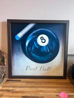 Schilderij - pool ball, Antiek en Kunst, Ophalen