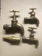 Koperen waterkranen, Doe-het-zelf en Bouw, Ophalen, Gebruikt, Koper, Kraan