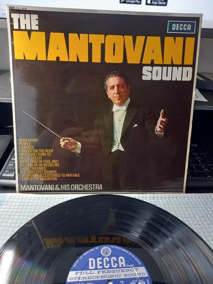 Mantovani And His Orchestra ‎– The Mantovani Sound - Lp Mint, Cd's en Dvd's, Vinyl | Pop, Zo goed als nieuw, 1960 tot 1980, 12 inch