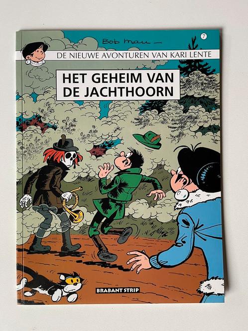 Het geheim van de jachthoorn gesigneerd bob mau Nieuwstaat, Boeken, Stripverhalen, Ophalen of Verzenden
