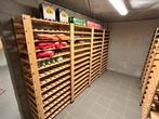 Wijnrek, hout, voor bijna 800 (!) flessen wijn, Huis en Inrichting, Woonaccessoires | Wijnrekken, Ophalen, Zo goed als nieuw, Hout