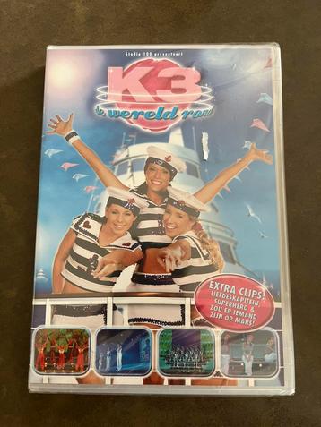 DVD K3 - De Wereld Rond (nieuw) beschikbaar voor biedingen