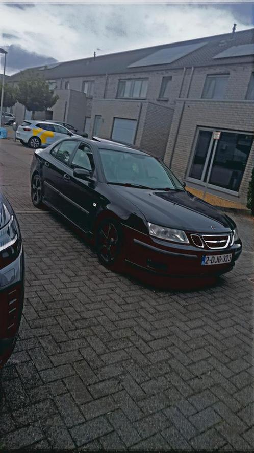 Saab 9-3 2.0t, Auto's, Seat, Particulier, Benzine, Euro 4, 5 deurs, Automaat, Zwart, Beige, Leder, Voorwielaandrijving, Onderhoudsboekje