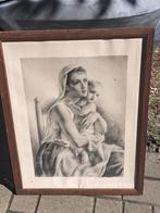 Lithographie signe Louis buisseret, Antiquités & Art, Enlèvement ou Envoi