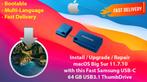 Installeer macOS Big Sur 11.7.10 via USB-C Stick zonder DVD, Verzenden, Nieuw, MacOS