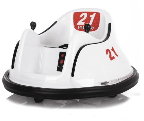 Elektrische bumper car bots auto wit met verlichting en afst, Kinderen en Baby's, Speelgoed | Buiten | Accuvoertuigen, Nieuw, Ophalen of Verzenden
