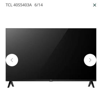 TCL 40'' beschikbaar voor biedingen