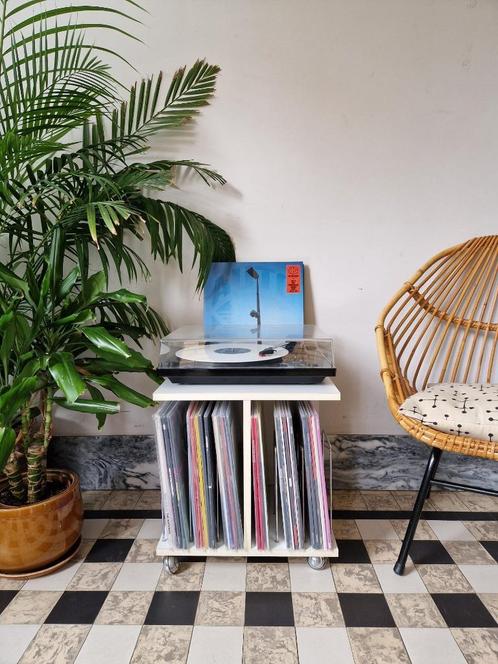Vintage space-age seventies platenspeler meubel, Huis en Inrichting, Overige Huis en Inrichting, Gebruikt, Ophalen