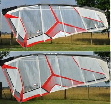 Set de voiles GunSails Wave MC de 4,5 et 5,3m2, Enlèvement, Utilisé, Voile, Avec sac de transport