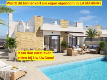 Uw eigen nieuwe Villa in LA MARINA met veel extra's voor u beschikbaar voor biedingen
