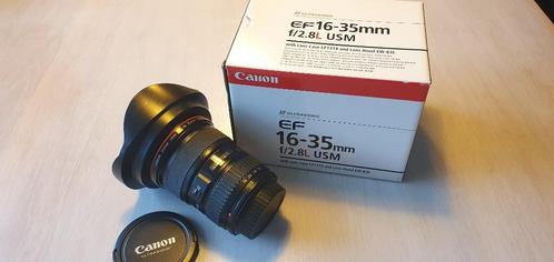 Canon EF 16-35mm 2.8L USM, TV, Hi-fi & Vidéo, Photo | Lentilles & Objectifs, Utilisé, Objectif grand angle, Zoom, Enlèvement ou Envoi
