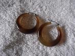 Oorbellen 6, Bijoux, Sacs & Beauté, Boucles d'oreilles, Enlèvement ou Envoi, Brun, Utilisé, Autres matériaux