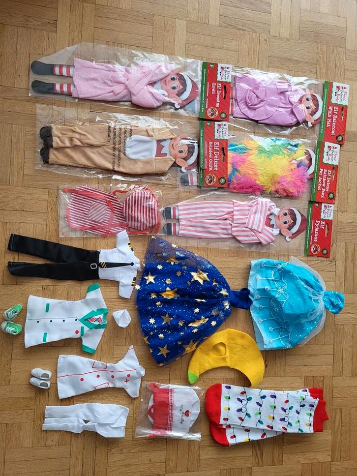 Attributen The Elf on the shelf, Kinderen en Baby's, Speelgoed | Poppen, Ophalen