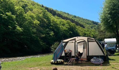 Tent Obelink Dallas 6xl tunneltent met luifel, Caravans en Kamperen, Tenten, Gebruikt, Ophalen