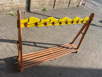 Leuke speelse vintage kinderkapstok, Huis en Inrichting, Woonaccessoires | Kapstokken, Ophalen, Gebruikt, 100 tot 150 cm, Kinderkapstok