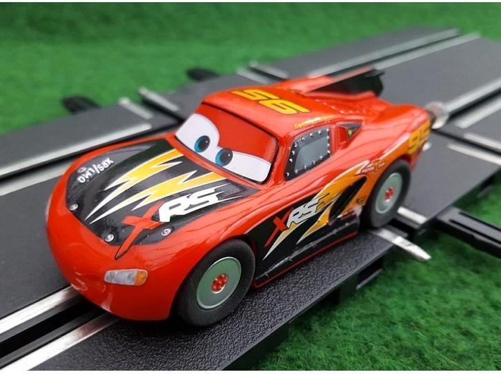 Carrera Go: Disney Pixar Cars Lightning McQueen Rocket Racer, Kinderen en Baby's, Speelgoed | Racebanen, Gebruikt, Racebaan, Elektrisch