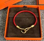 Hermes Armband goud rood origineel nieuw, Bijoux, Sacs & Beauté, Bracelets, Comme neuf, Or, Enlèvement ou Envoi