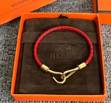 Hermes Armband goud rood origineel nieuw