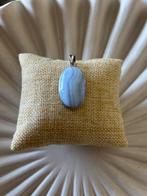 Ring en hanger sterling zilver met blue lace agaat, Handtassen en Accessoires, Tassen | Damestassen, Ophalen, Zo goed als nieuw
