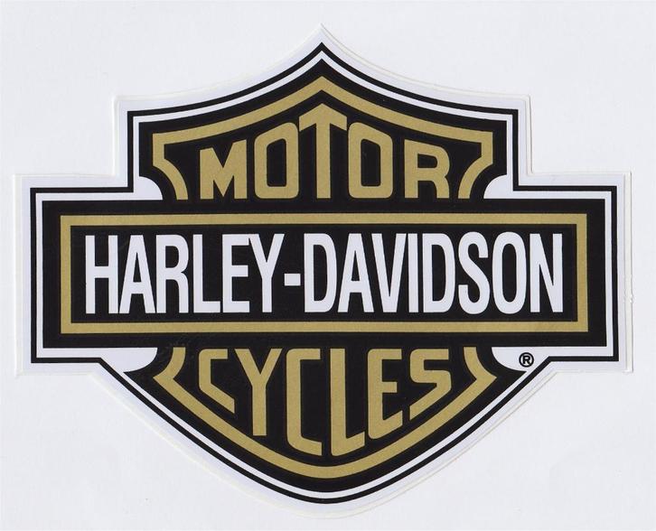 Harley Davidson schild sticker #6, Motoren, Accessoires | Stickers, Verzenden