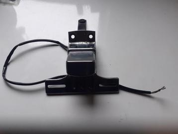 Nummerplaathouder met verlichting Intruder, Motoren, Ophalen of Verzenden, Gebruikt