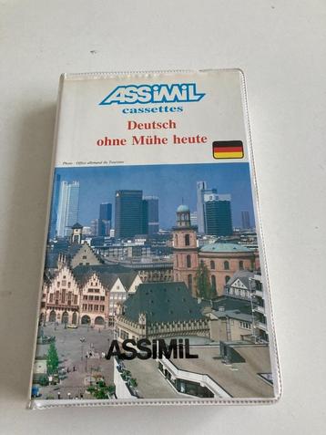 ASSIMIL 4 cassettes : Deutsch ohne Mühe heute, Boeken, Ophalen of Verzenden, Zo goed als nieuw, Assimil