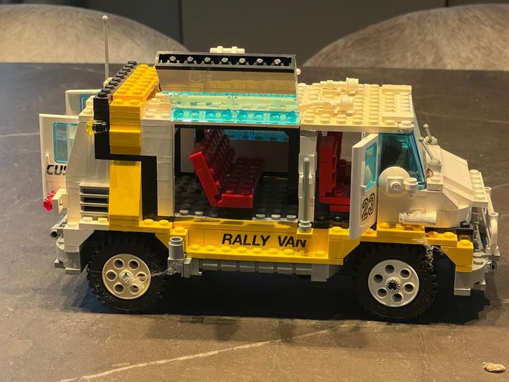 Lego Model Team 5550 Custom Rally Van, Kinderen en Baby's, Speelgoed | Duplo en Lego, Zo goed als nieuw, Lego, Complete set, Ophalen of Verzenden