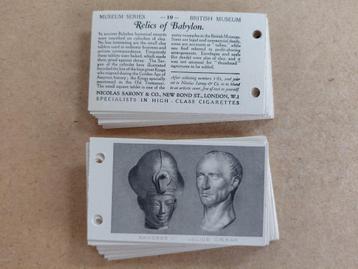 Museum Series complete set 25 chromos Sarony 1927 beschikbaar voor biedingen