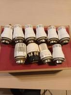Set van 10 thermostatische verwarmingskleppen voor de bouw, Ophalen of Verzenden