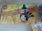 lego,Holiday & Event:Thanksgiving Turkey : 40091 , jaar 2014, Ophalen of Verzenden, Gebruikt, Complete set, Lego