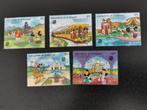 Grenadines (ST V) 1989 - Disney - India, trein, Taj Mahal *, Postzegels en Munten, Ophalen of Verzenden, Postfris, Noord-Amerika