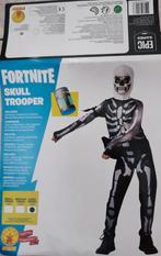 Fortnite kostuum skull trooper 13-14 jaar, Enlèvement ou Envoi, Comme neuf, 158 à 164, Garçon ou Fille