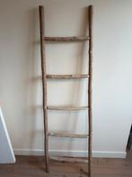Decoratieve ladder hout, Huis en Inrichting, Ophalen, Zo goed als nieuw
