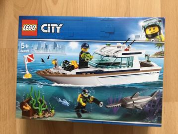 60221 Lego City duikjacht - nieuw beschikbaar voor biedingen