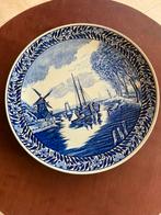 Decoratief Delfts blauw bord, Antiek en Kunst, Ophalen