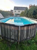 Opbouwzwembad, Gebruikt, 300 cm of meer, Ovaal, Ophalen