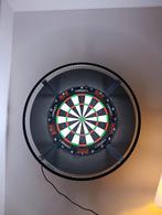 Darts set up, Sport en Fitness, Darts, Ophalen, Zo goed als nieuw, Dartbord met pijlen