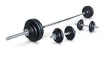 Halterset Decathlon tot 50 kg, Sport en Fitness, Fitnessmaterialen, Ophalen, Nieuw, Halterset