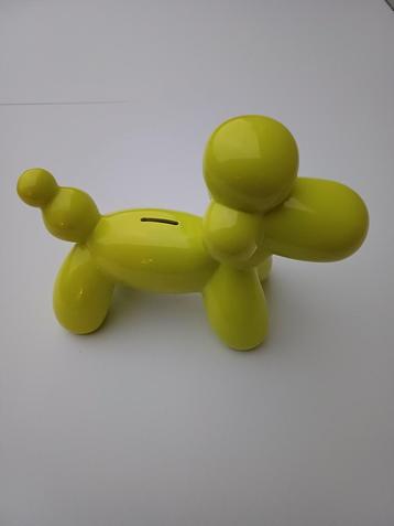 Tirelire design en forme de caniche en forme de ballon en cé, Enlèvement ou Envoi