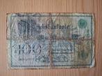 Oude bankbiljetten Duitsland Berlijn 100 Mark, Ophalen of Verzenden, Bankbiljetten
