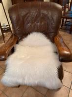 Bruin leder salon, Huis en Inrichting, Ophalen, Gebruikt, Leer