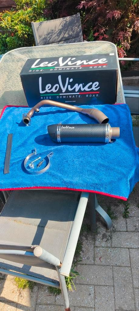 Leovince Gp Corsa Evo Carbon, Motoren, Motoren | Aprilia, Particulier, Scooter, Ophalen