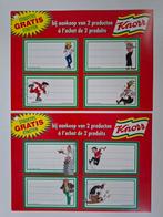 Stickers Kiekeboe Suske en Wiske Knorr, Verzamelen, Ophalen of Verzenden, Zo goed als nieuw, Strip of Tekenfilm