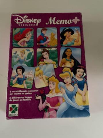 Memospel Disney prinsessen